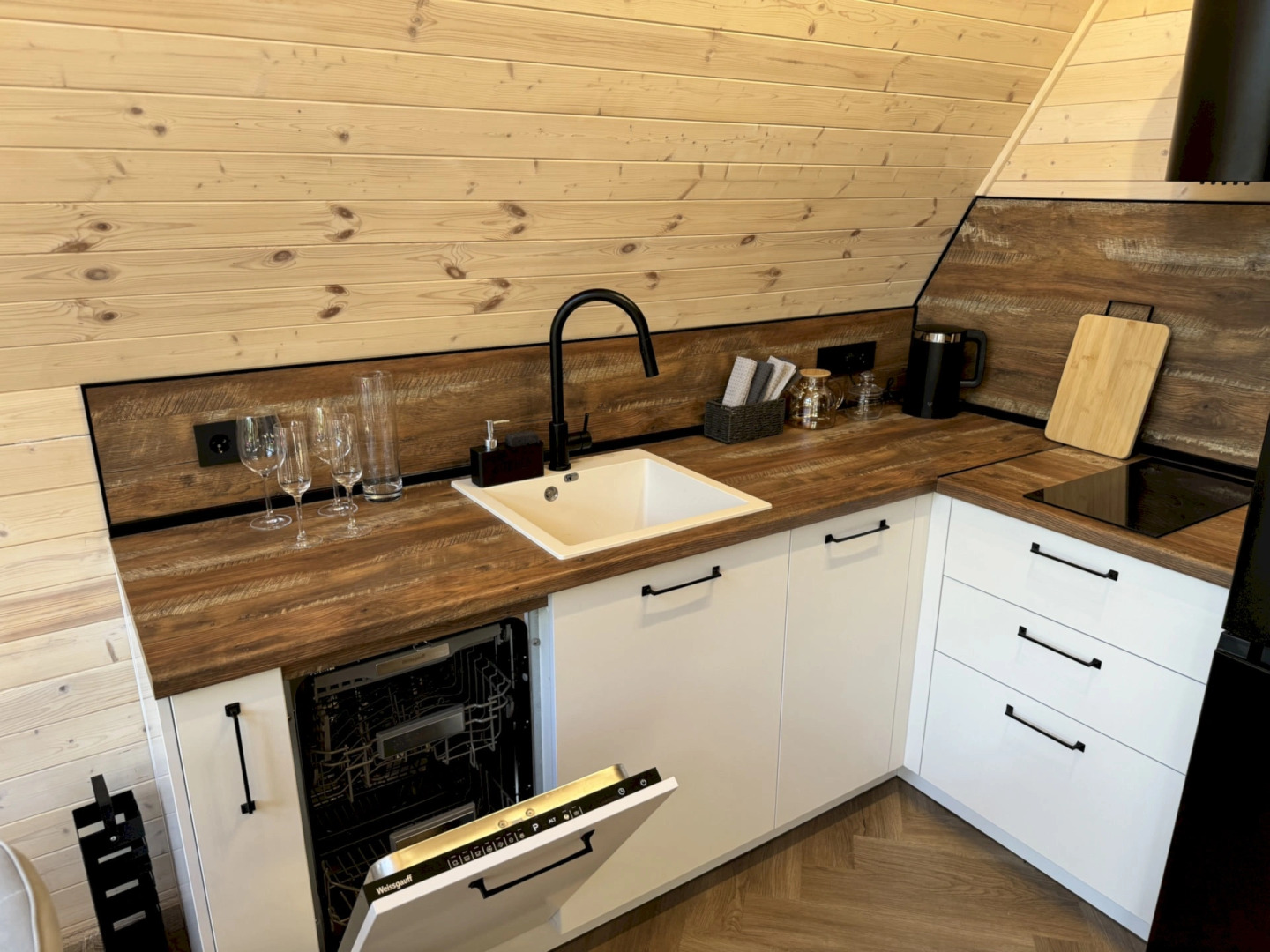 Частный Дом 391 А Фрейм Терраса с Видом на Горы Баня Фурако Мангал