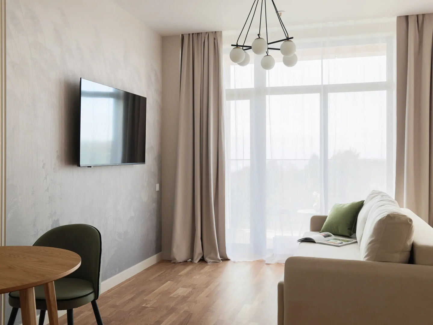 Апартаменты с видом на залив