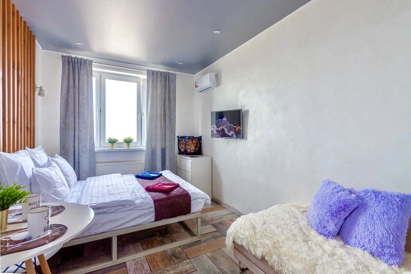 Апартаменты Уютные Апартаменты у Шереметьево с просторной лоджией и кондиционером