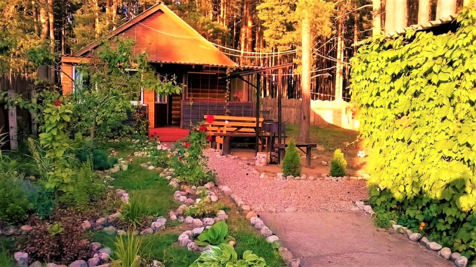 Частный Дом в Турбазе Чайка у Озера