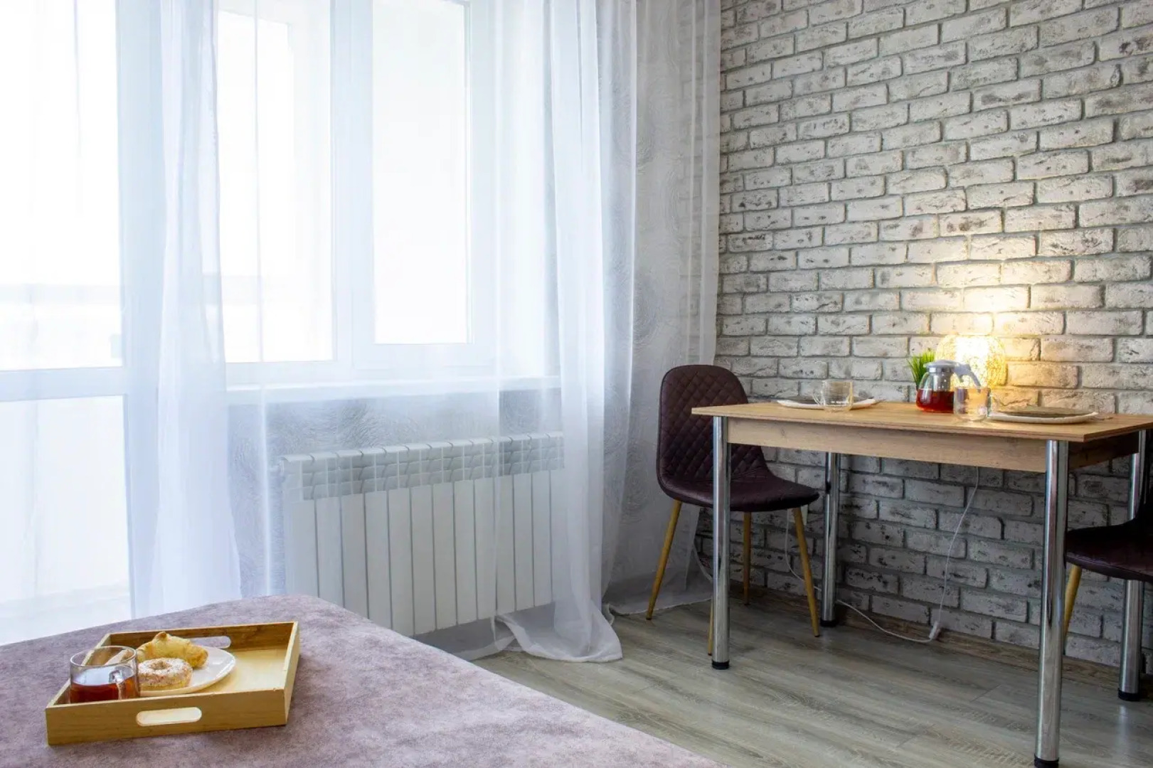 Квартира KiraLive в ЖК Москва Градъ - уютная студия