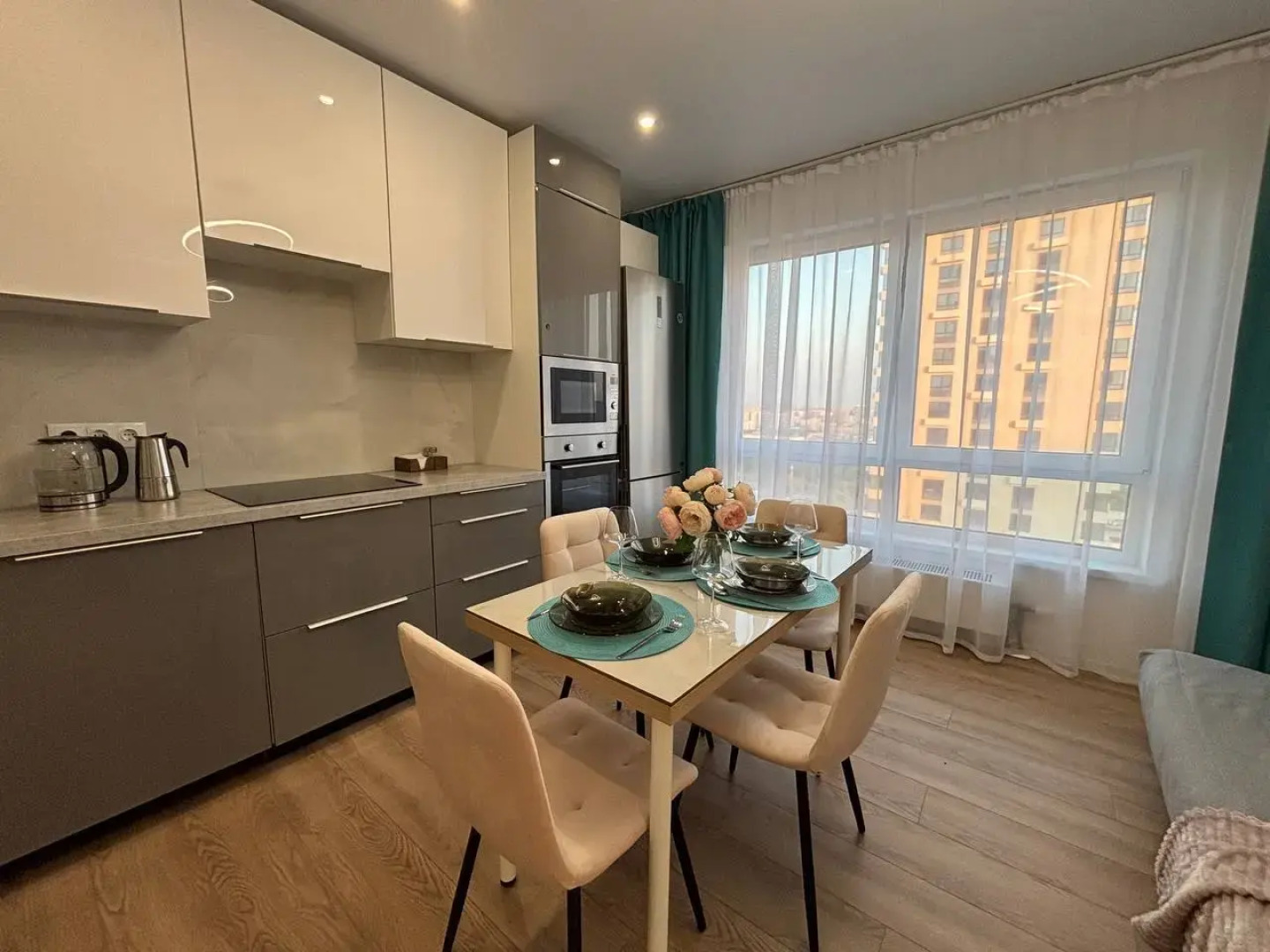 Квартира на 24 Этаже с Видом на Москву