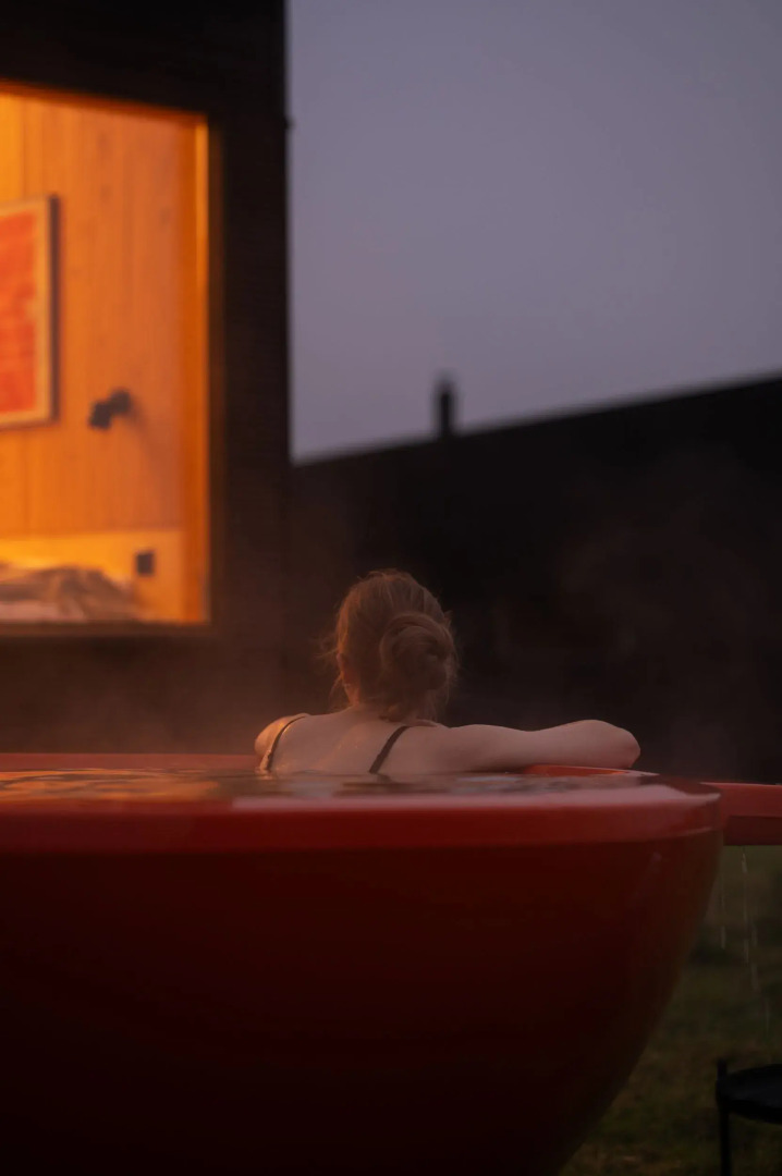 Частный дом Панорамные мини-домики на ферме Nomad Houses в Браславе