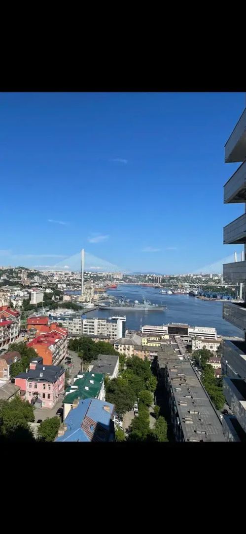 Апартаменты Central Place Vladivostok Премиум с видом на Мосты и Залив (4)
