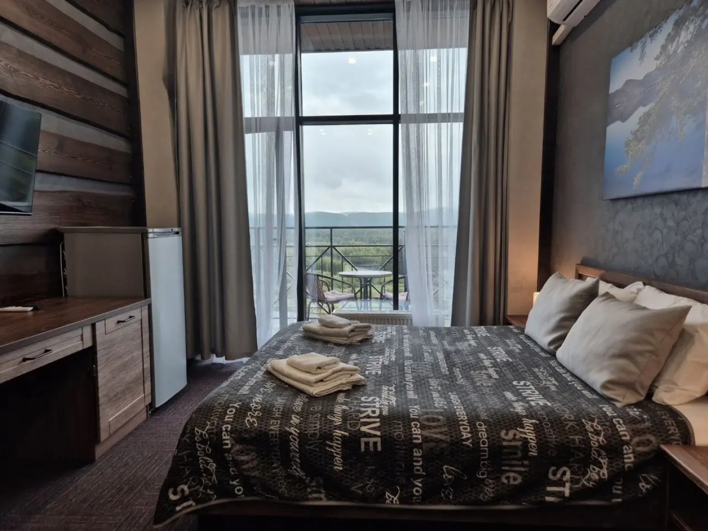 Апартаменты Студия с Потрясающим Видом 300м от Подьемника