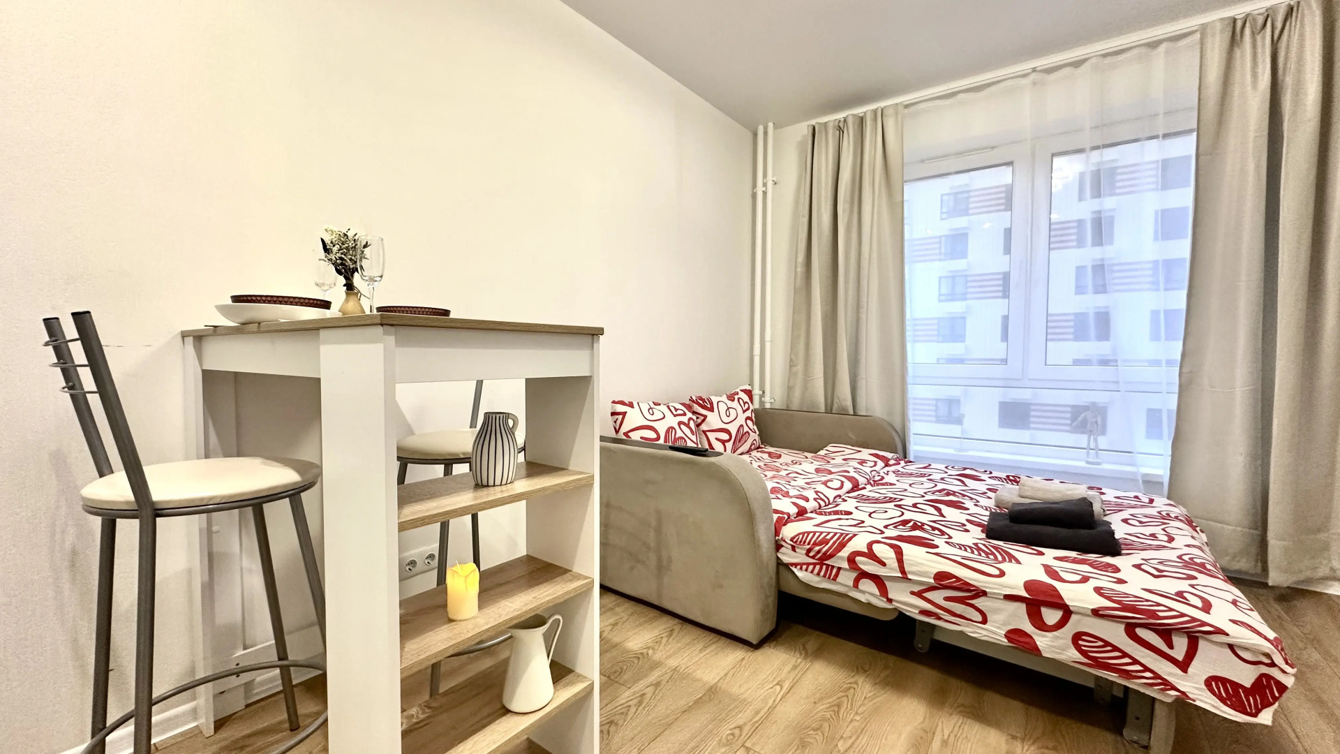 Апартаменты Истоман Студия Для ДВОИХ