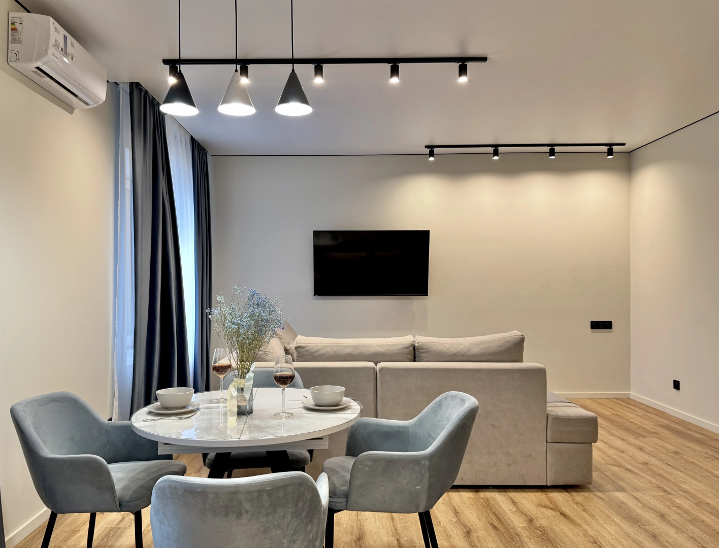 Апартаменты евродвушка рядом с Центром и Речным портом