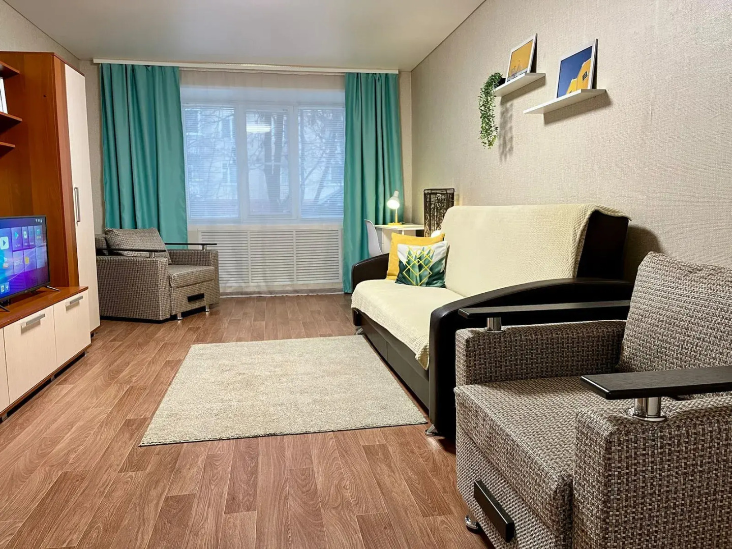 Квартира 2-ком. Бесконтактное заселение Мкр. КПТ Odeyalkin