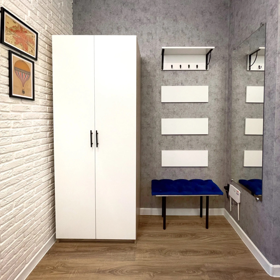 Квартира Новая студия в живописном районе с удобной транспортной развязкой