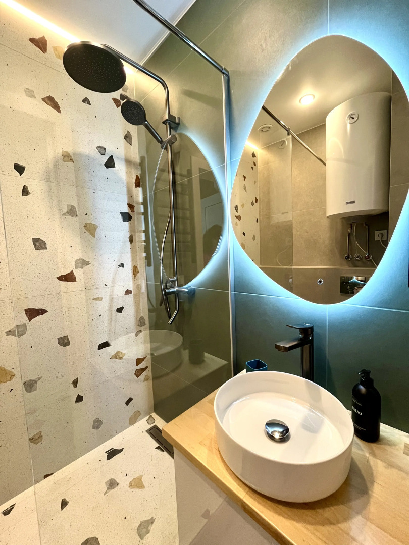 Квартира Студия Друзья с панорамным видом