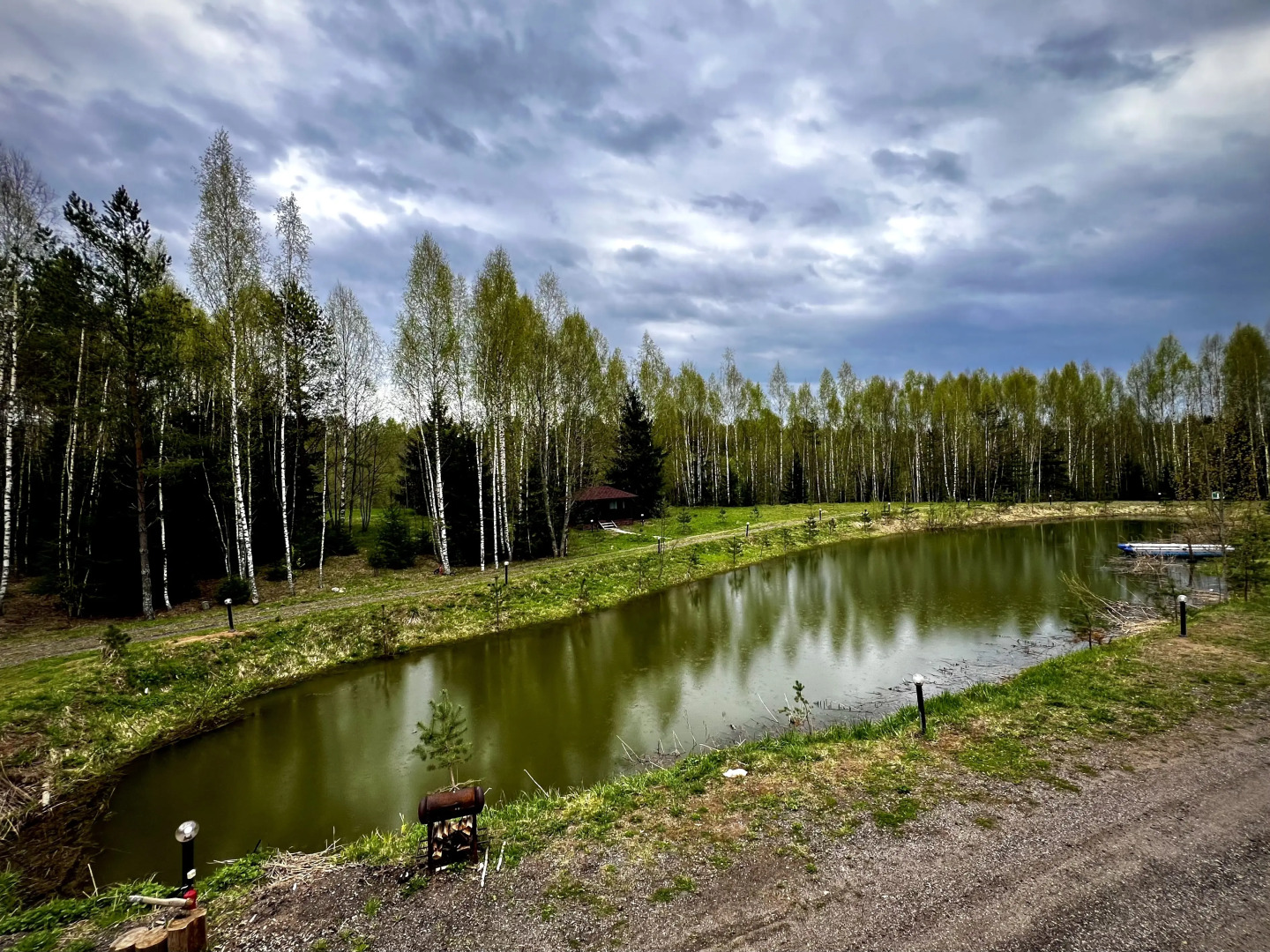 Гостевой дом Загородный коттедж на берегу собственного озера