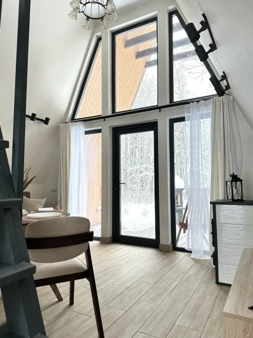 Частный Дом Афрейм с видом на лес №3