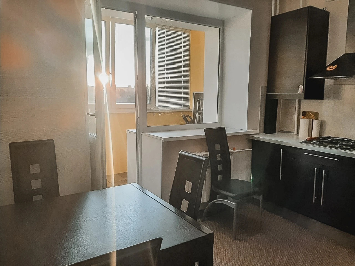 Апартаменты Уютная квартира с видом на Родину Мать