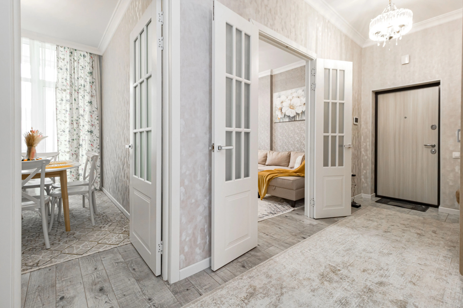 Апартаменты Стильные Двухкомнатные