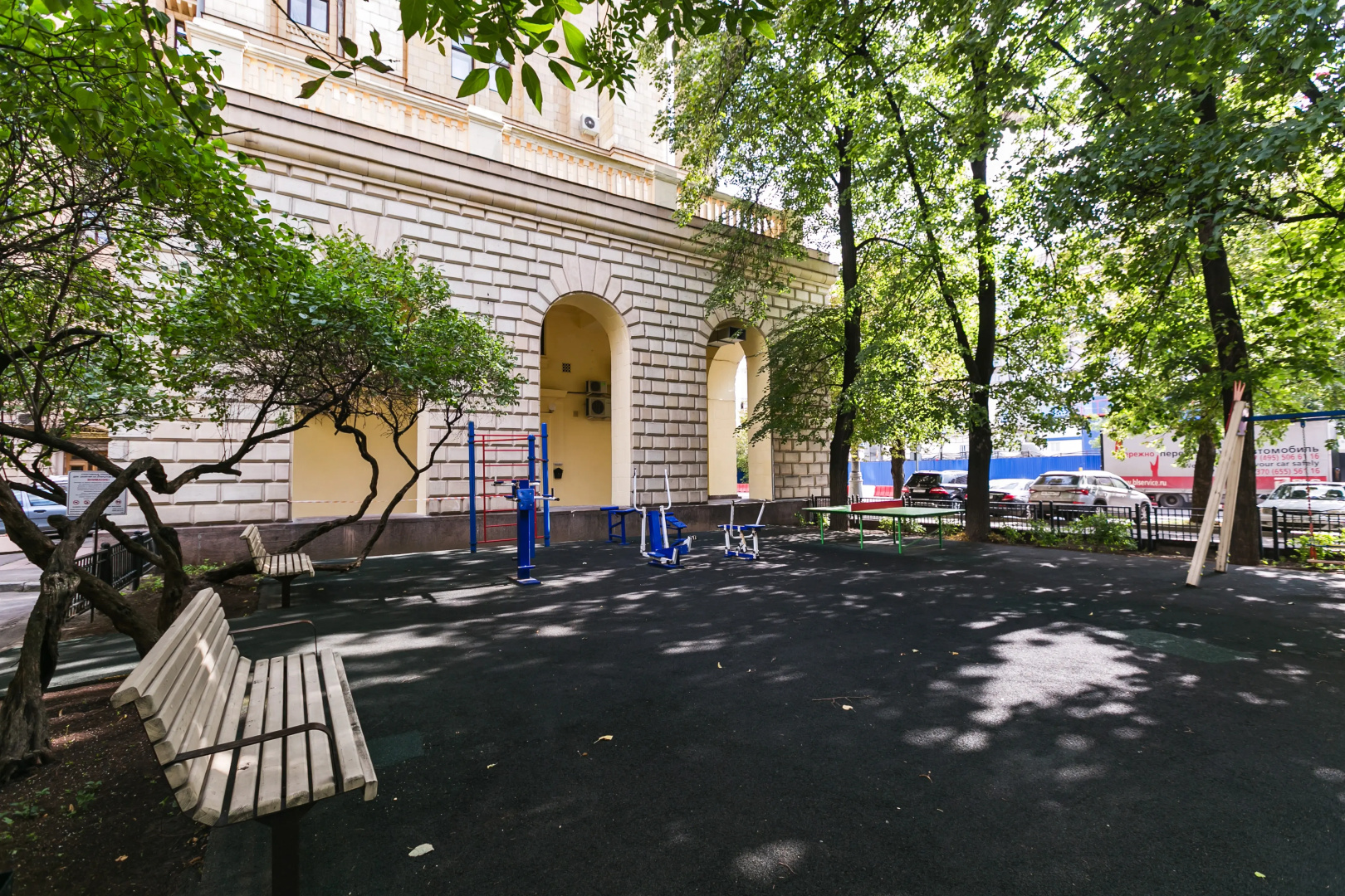 Historical tower on Kutuzovsky