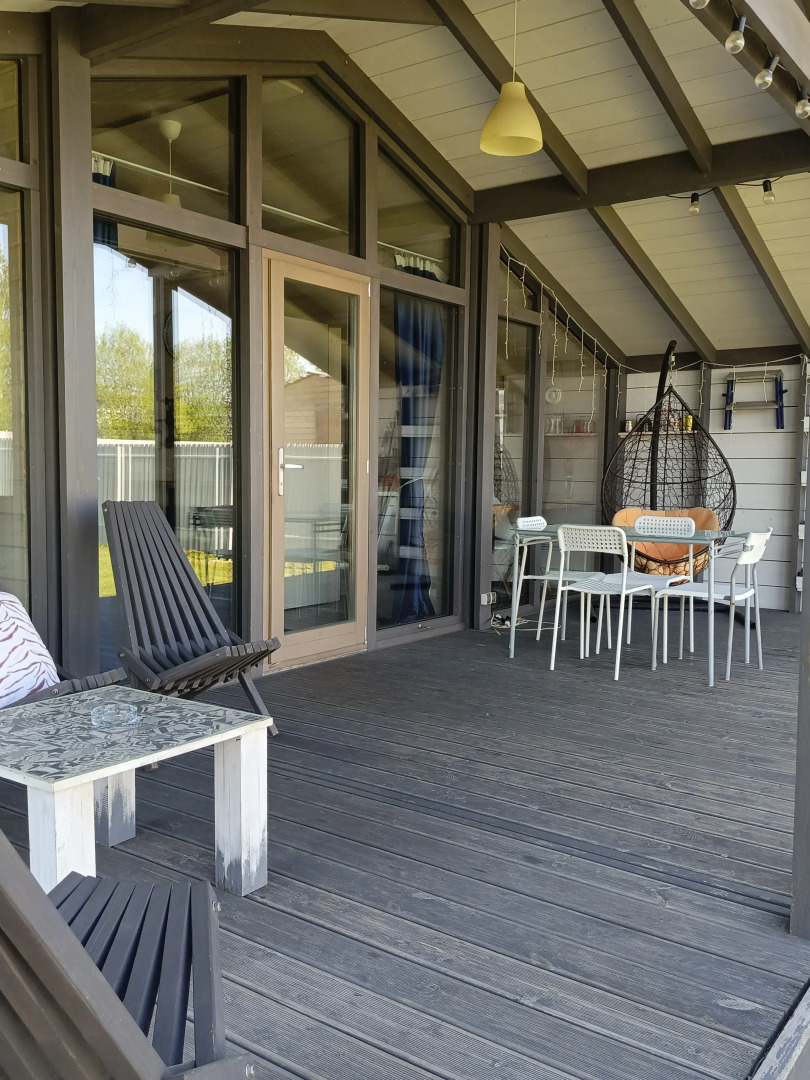 Частный дом Барн с баней и большой игровой зоной