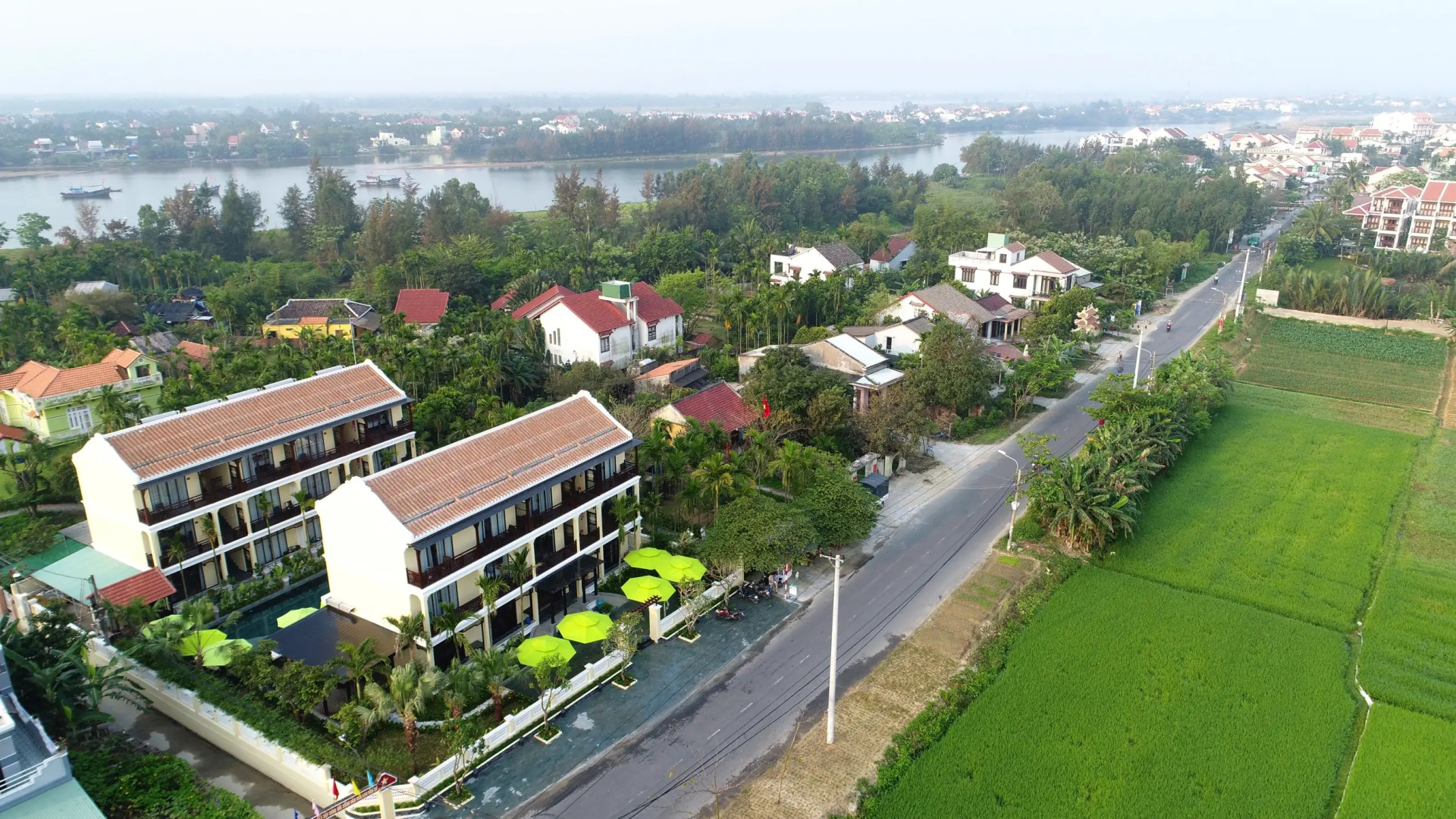 Отель Hoian Field Villa and Spa