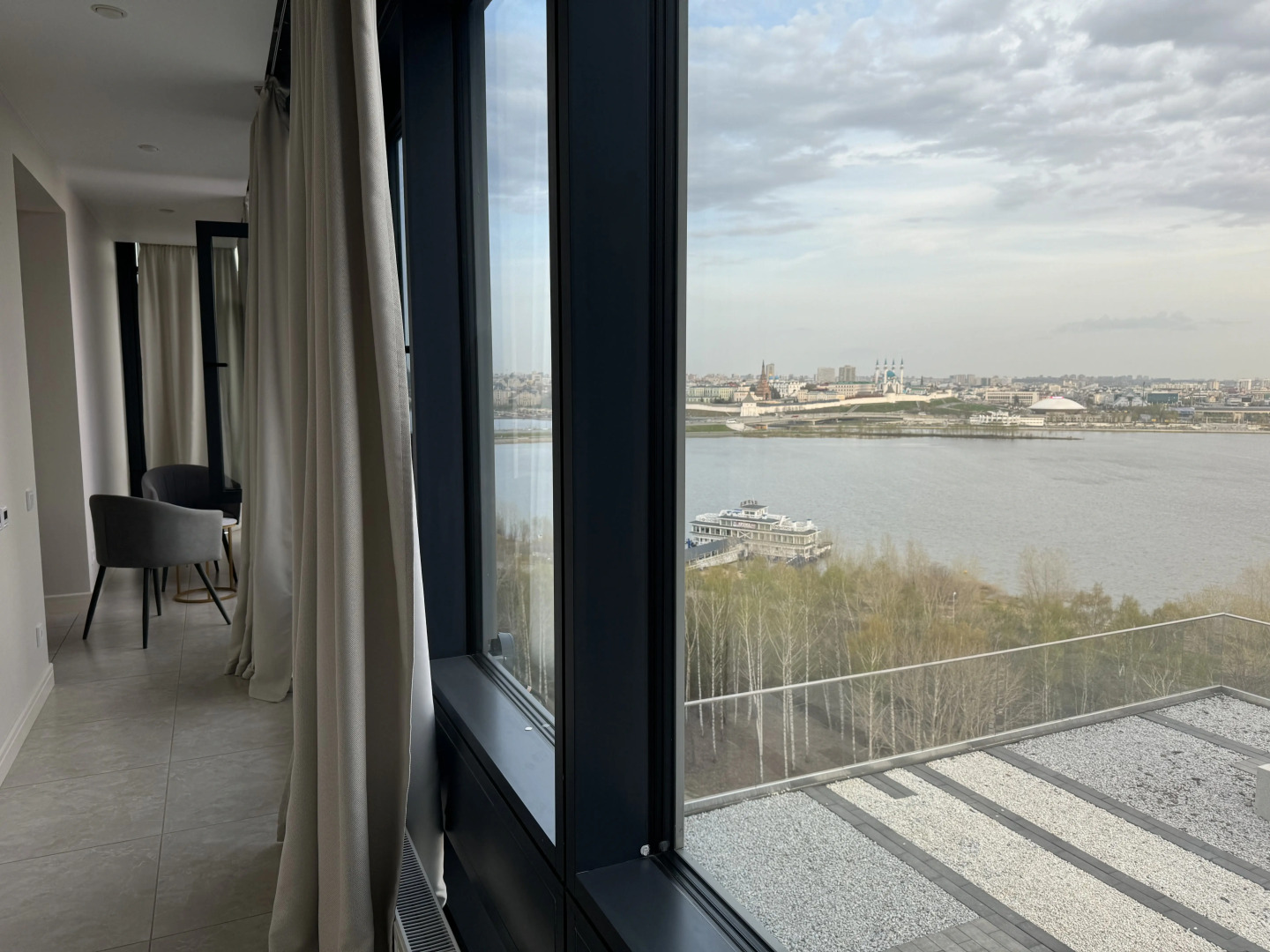 Квартира с Панорамным Видом на Исторический Центр Казани