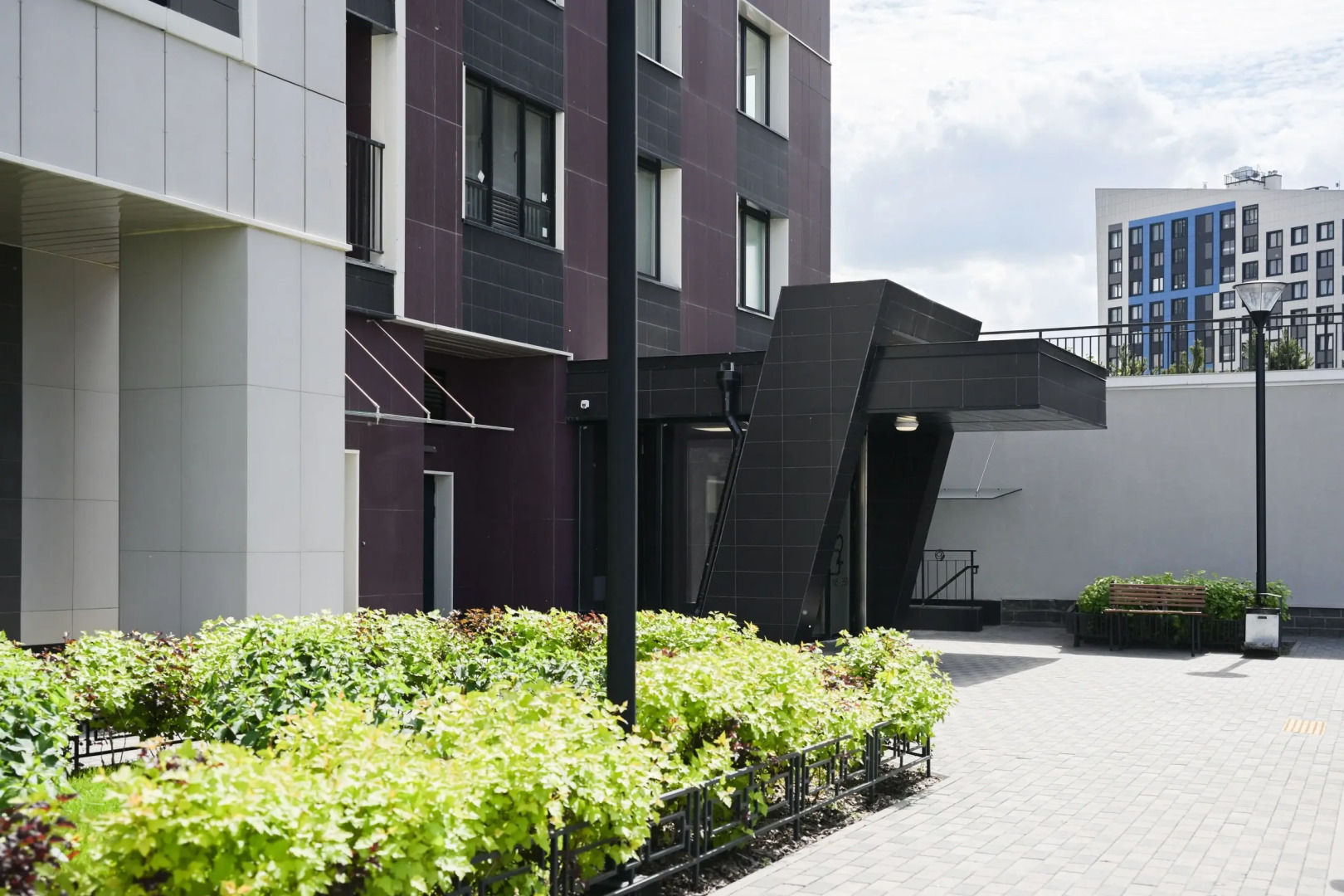 Квартира с бирюзовым настроением