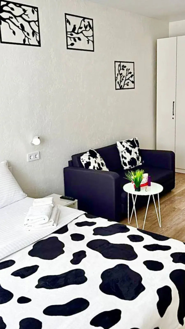 Квартира Однокомнатная Рядом с ЛА Трактор и Красивым Видом на Собор