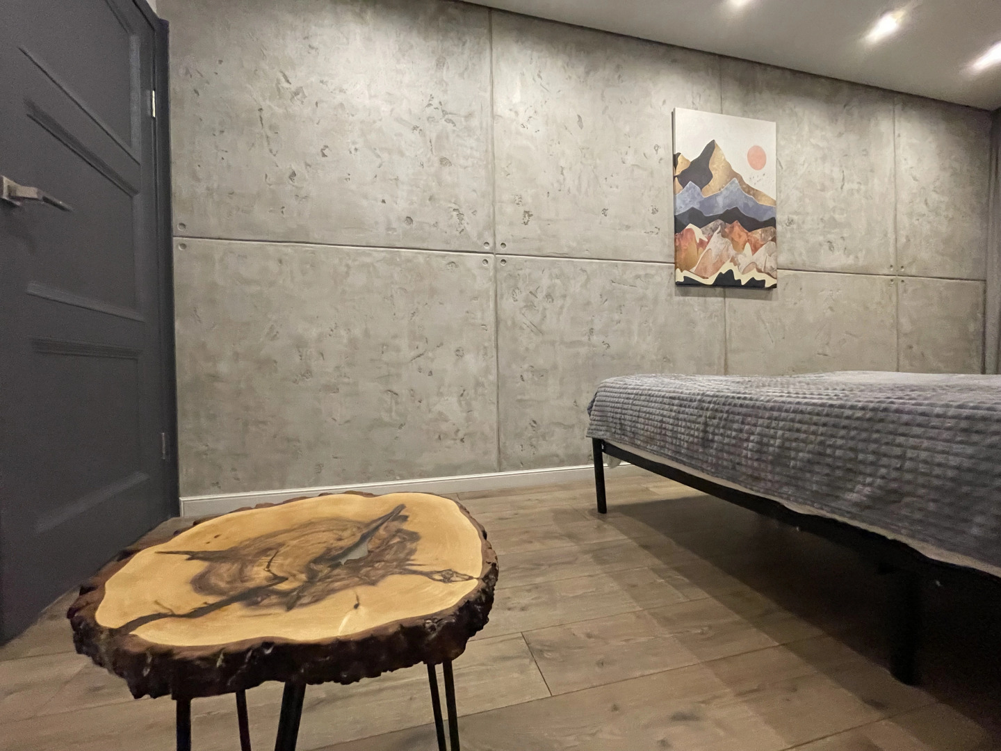 Квартира видовая дизайнерская 2х-комнатная в стиле Лофт