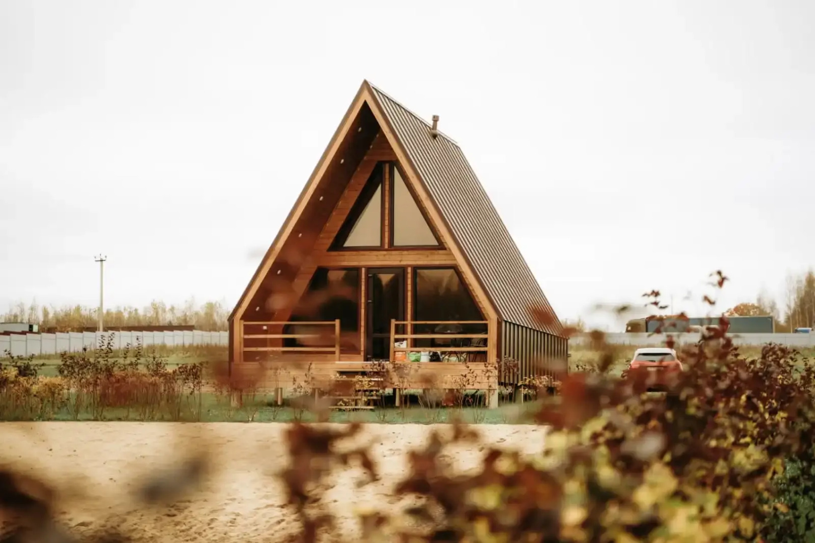 Гостевой дом в стиле «Афрейм»