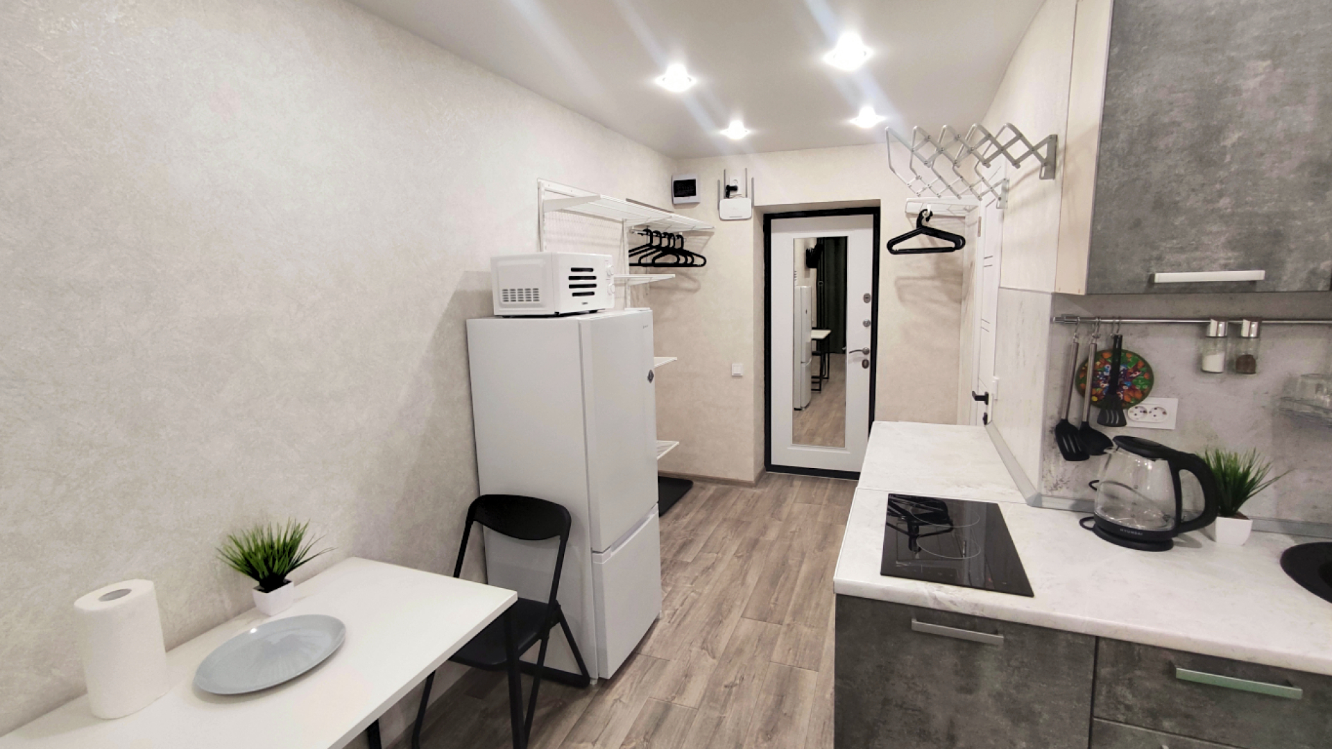 Апартаменты Зелёная студия у метро Суконная слобода