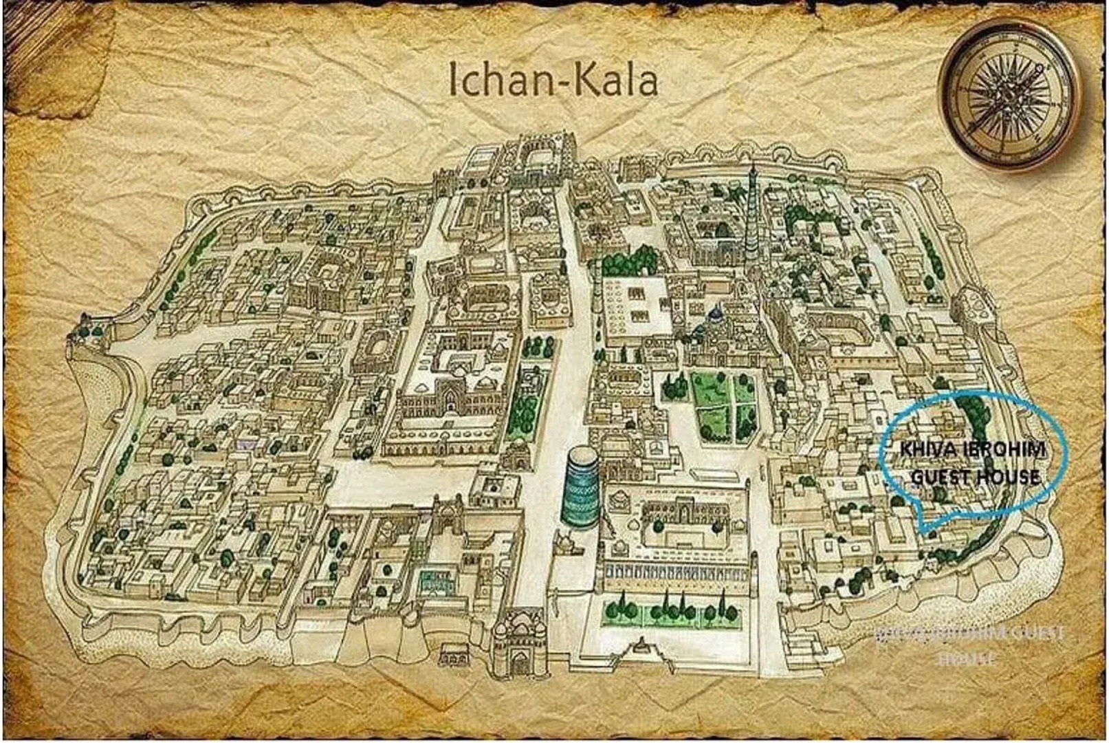 Отель Khiva Ibrohim