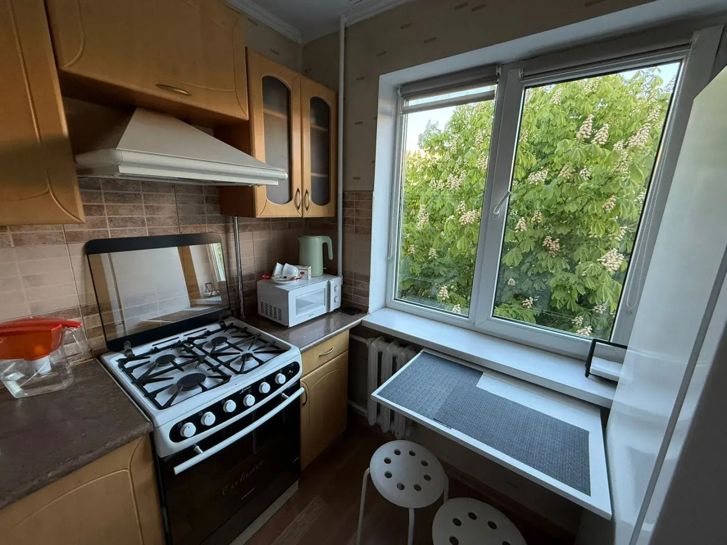 Апартаменты двухкомнатные в центре у озера