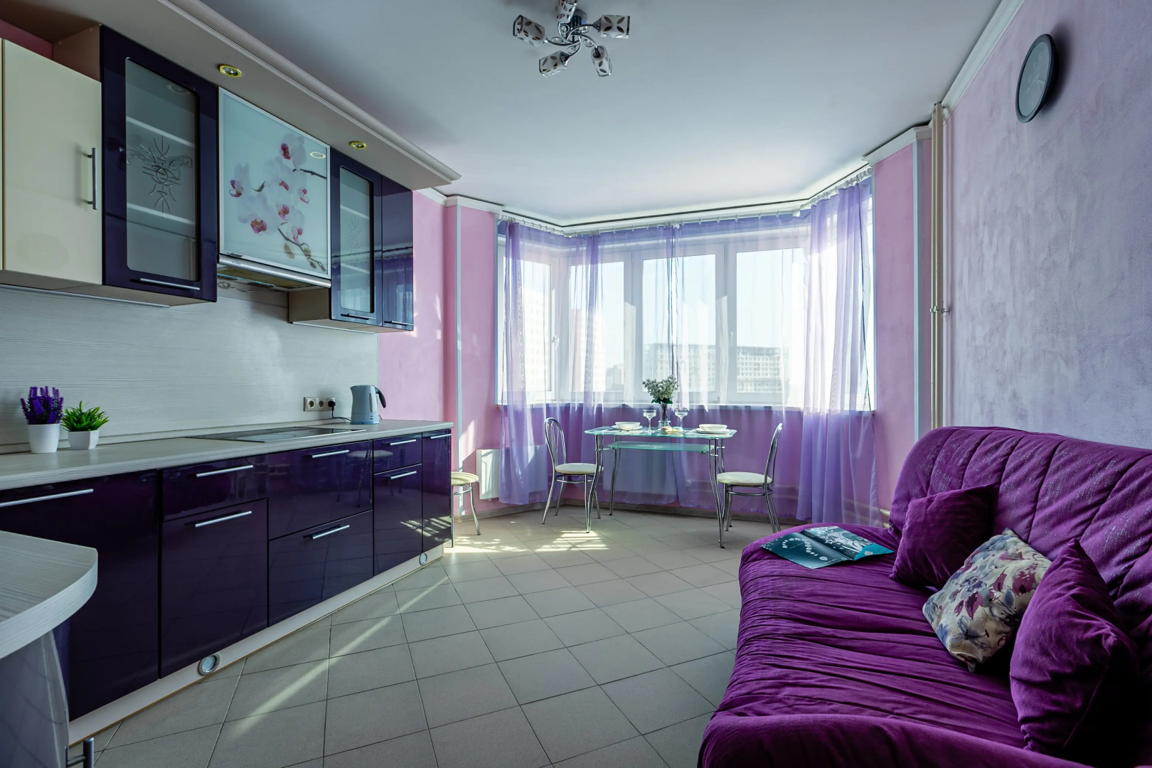 Квартира MaxRealty24 Шестиместная Евротрешка на ул. Сходненская 23