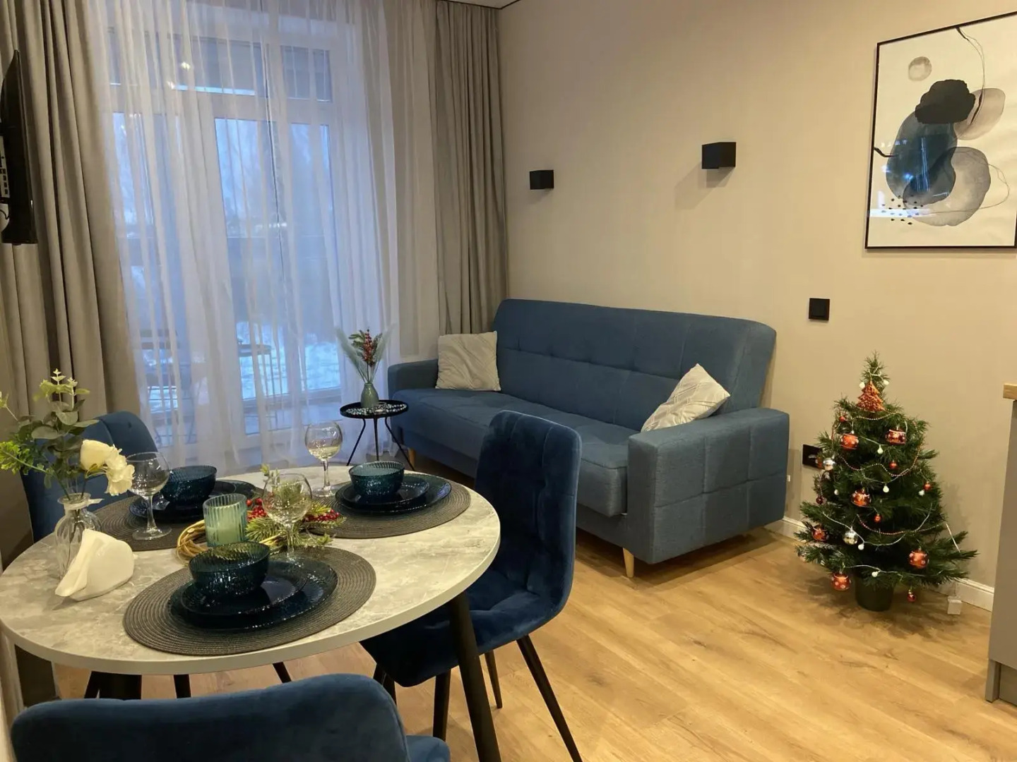 Уютные апартаменты вблизи Западного пляжа