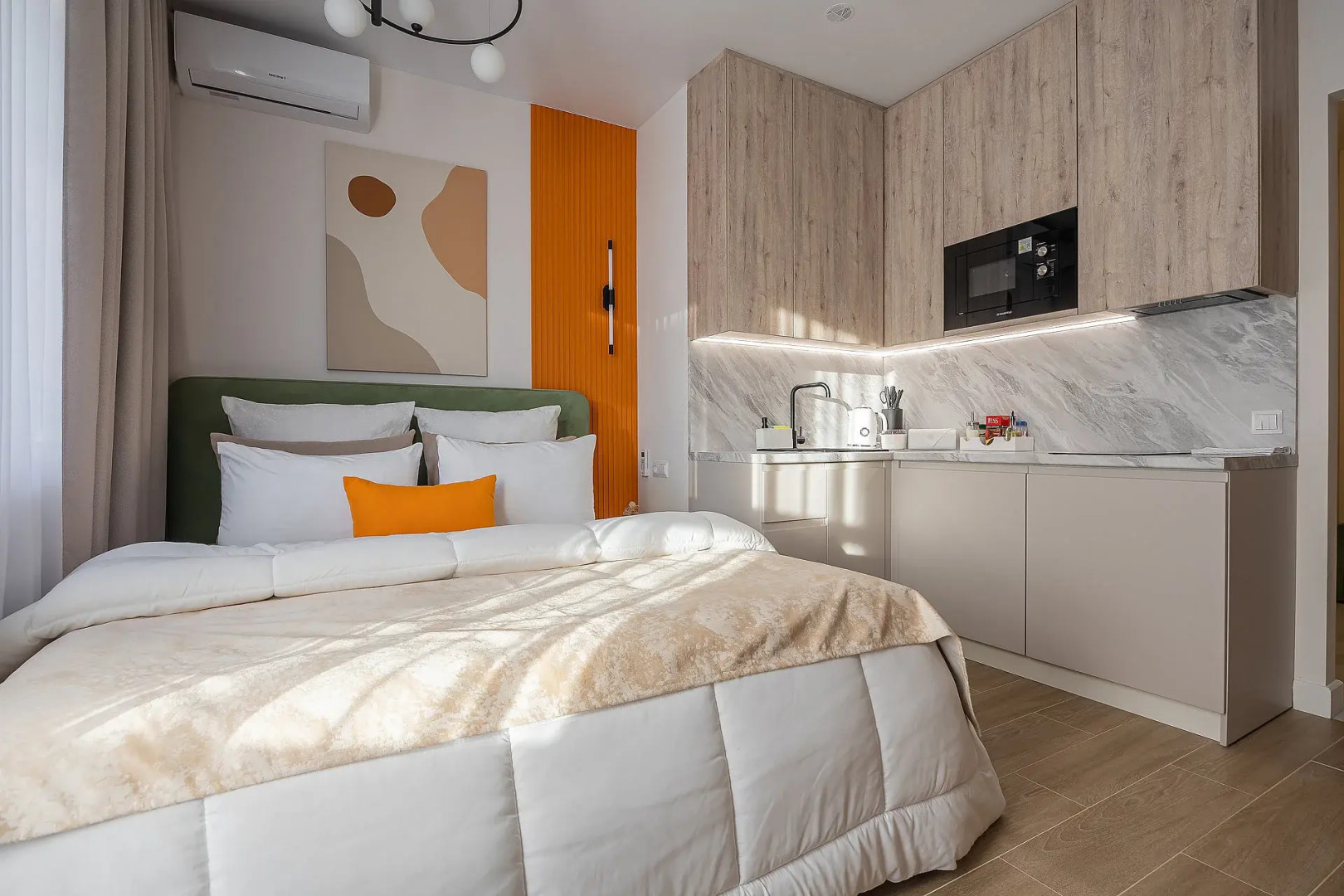 Апартаменты рядом с аквапарком океанис