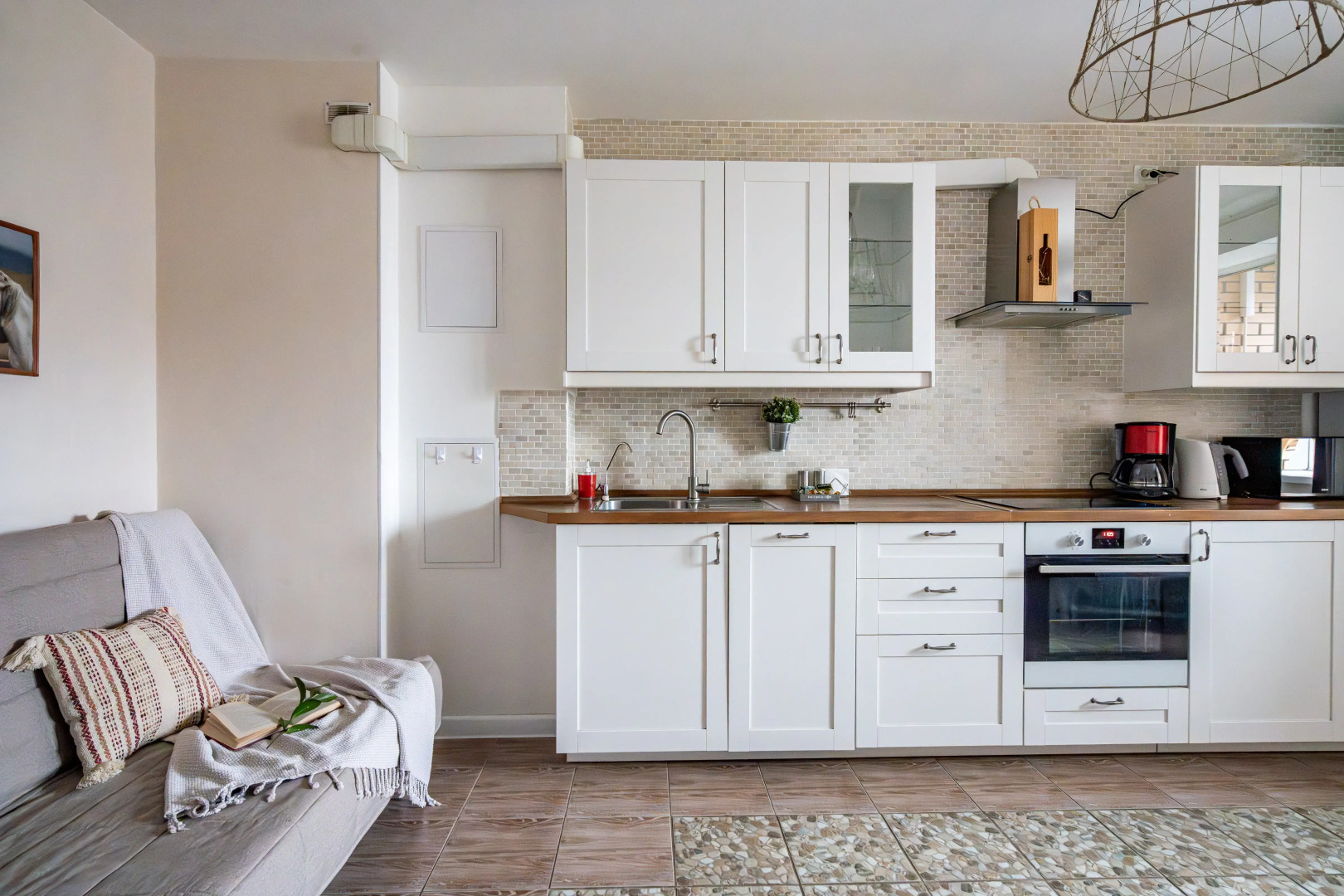 Квартира Eco Scandic у Метро Satin home