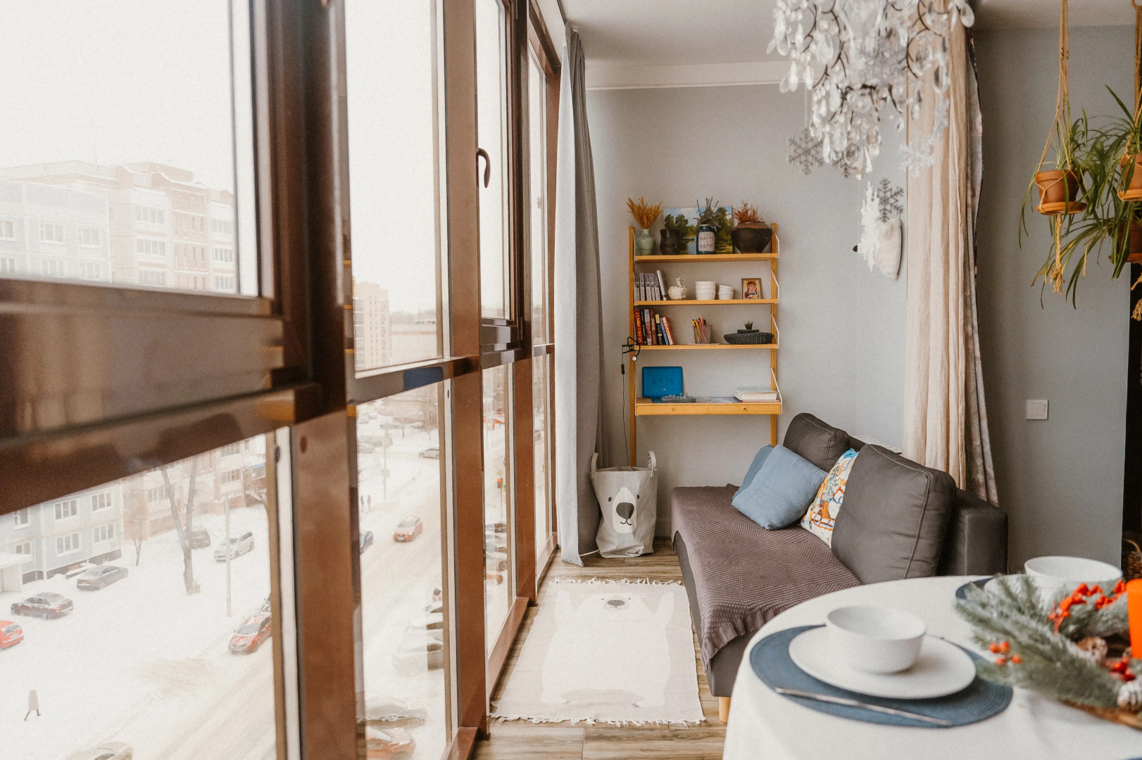 Апартаменты  Дизайнерские с панорамными окнами