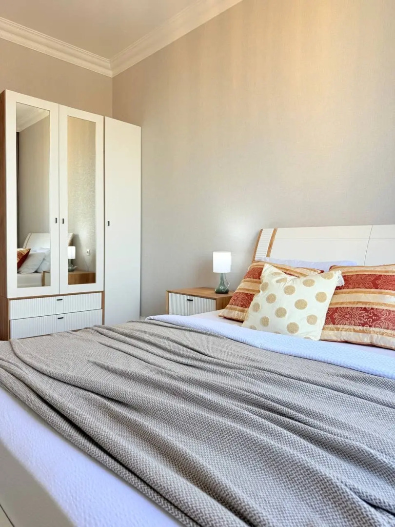 Квартира Двухкомнатная Светлая в Новостройке с Видом на Море