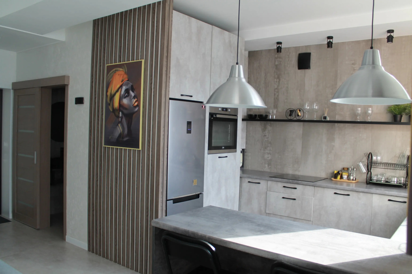 Квартира Двухкомнатная квартира на берегу реки