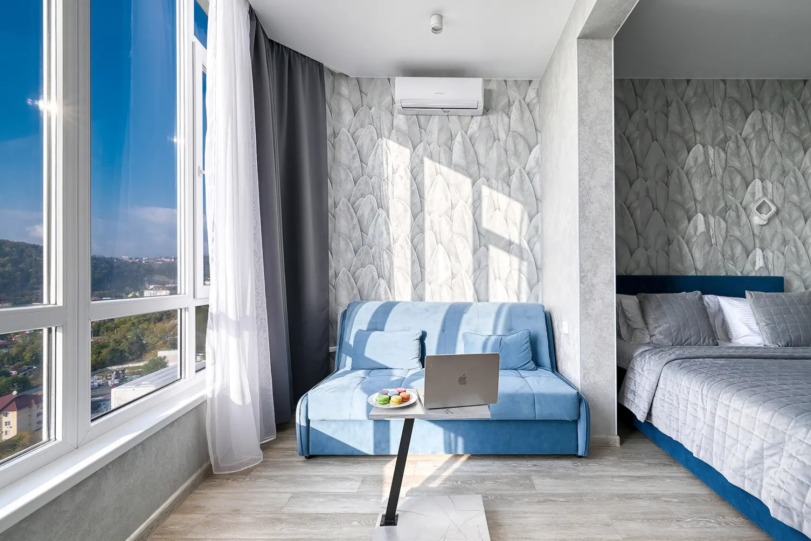 Квартира Студия с видом на море МореСолнцеАпарт