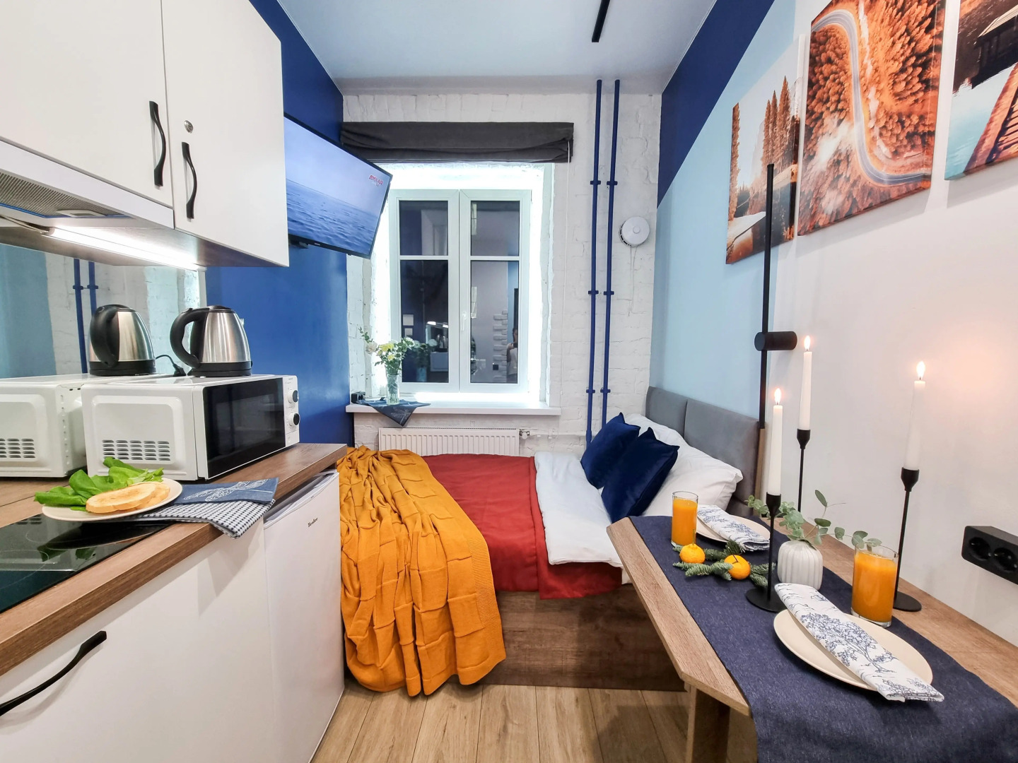 Апартаменты Боровая 34/24 №1