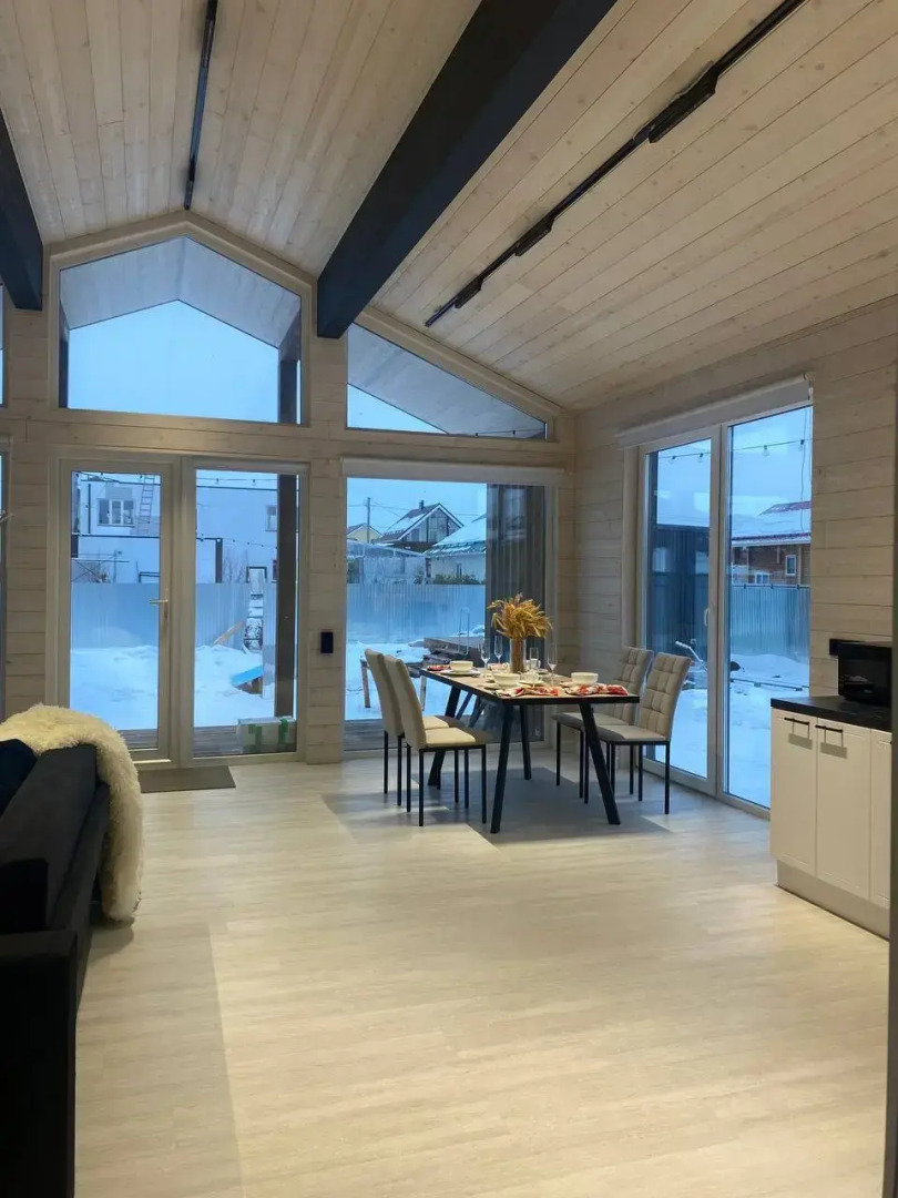 Частный дом Барн-хаус с сауной и чаном