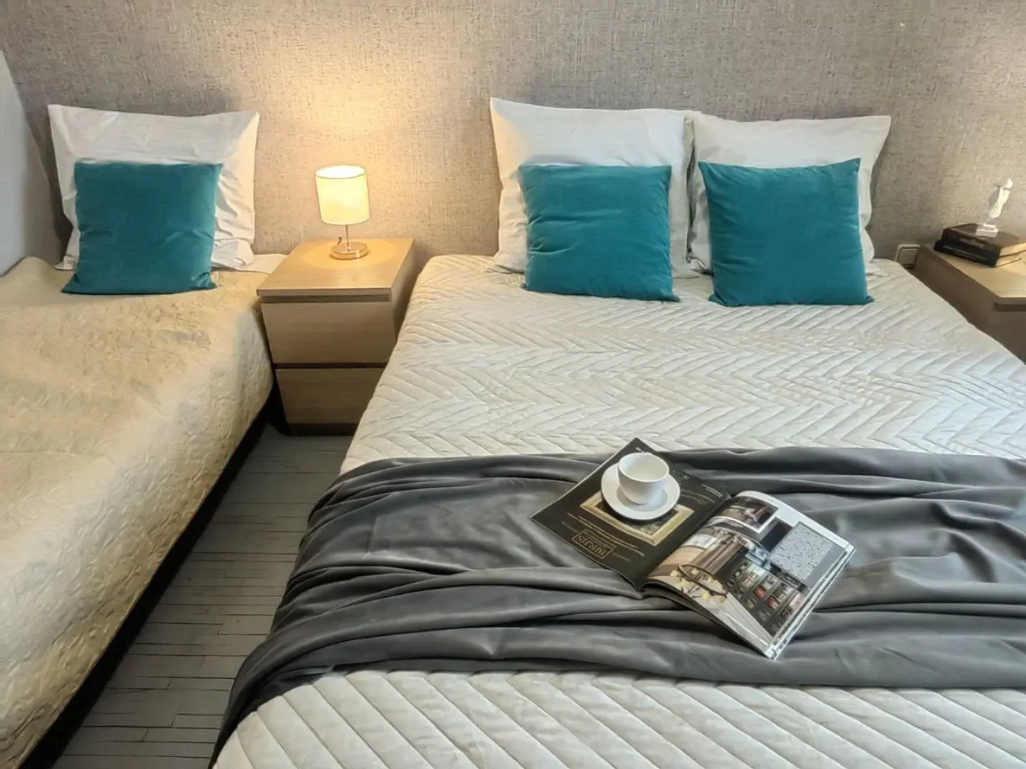 Квартира большая двухкомнатная у леса и озера