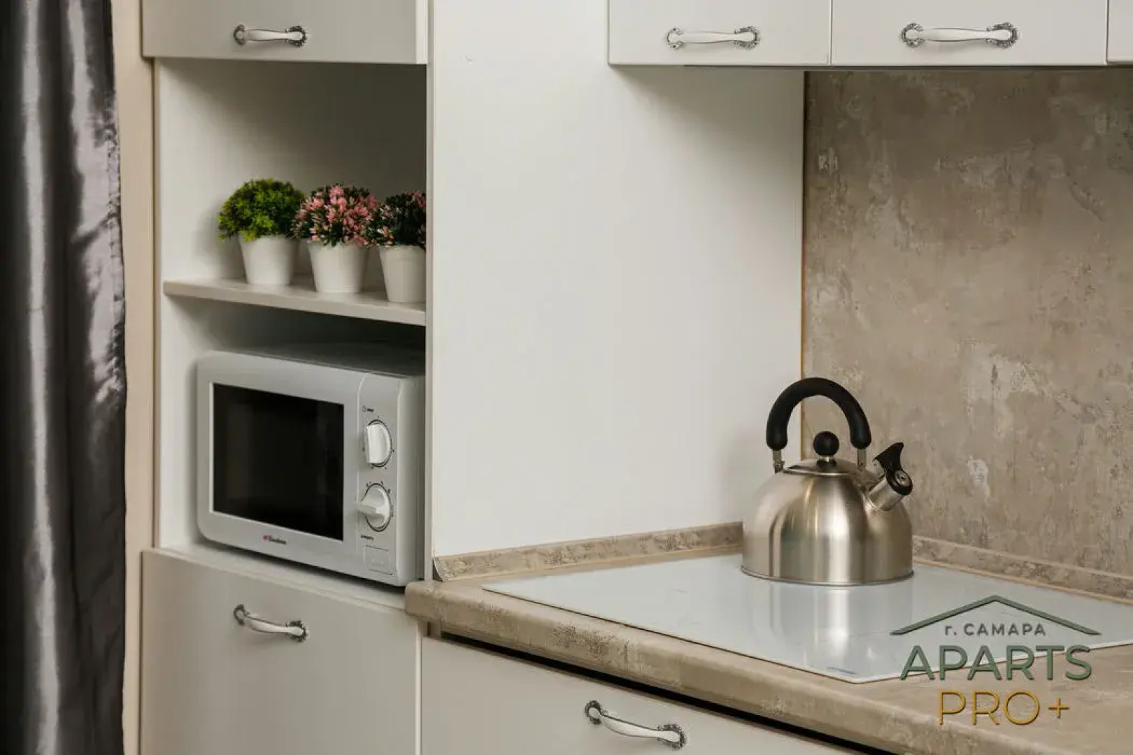 Квартира Aparts Pro Просторная 1-ком в Новом ЖК Сокол на 2 Этаже