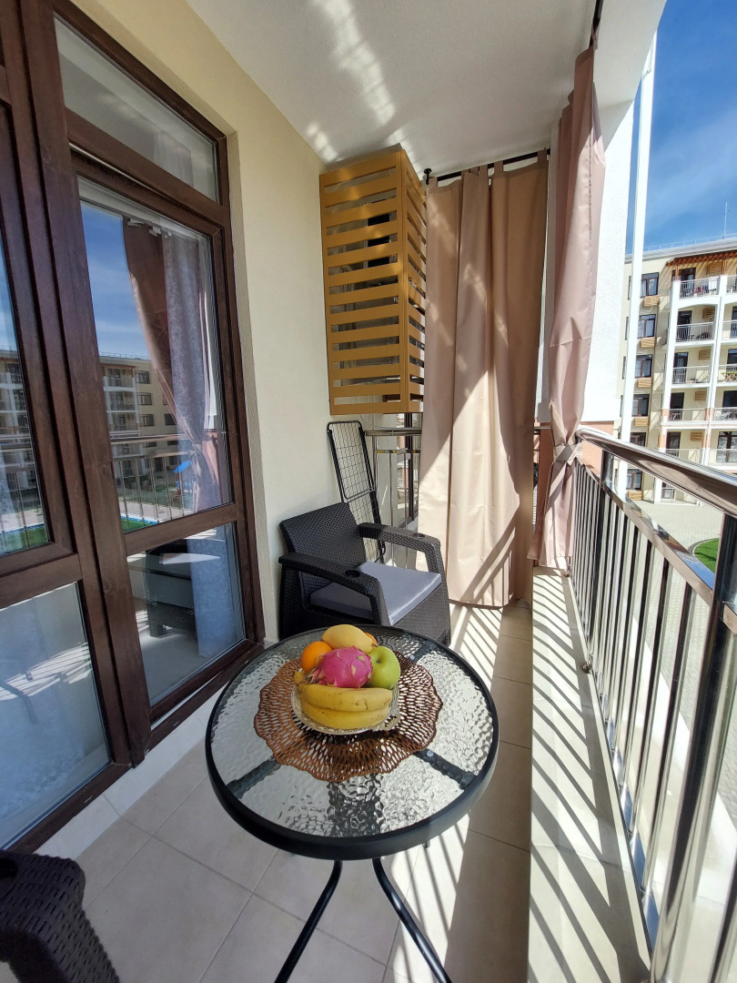 Квартира Уютная студия с террасой в ЖК Холидэй Хаус