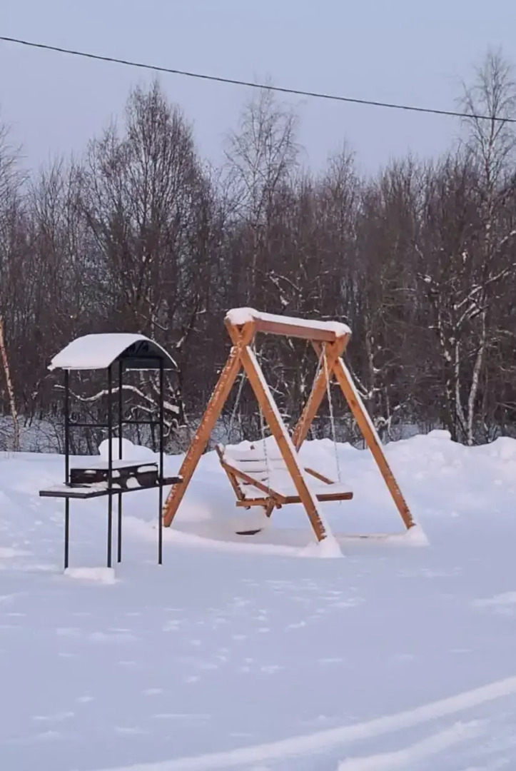 Гостевой дом с сауной и купелью вблизи реки и озера Ладоги Лисий берег