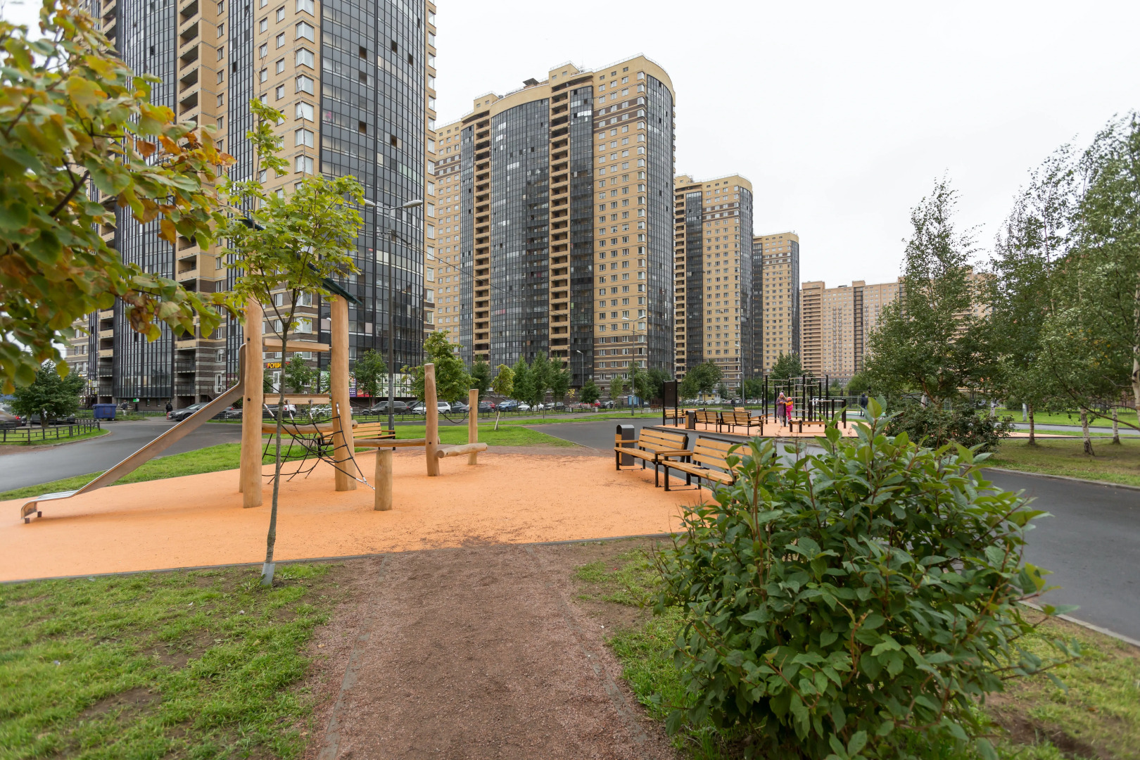 Квартира Sunrise у метро Satin home