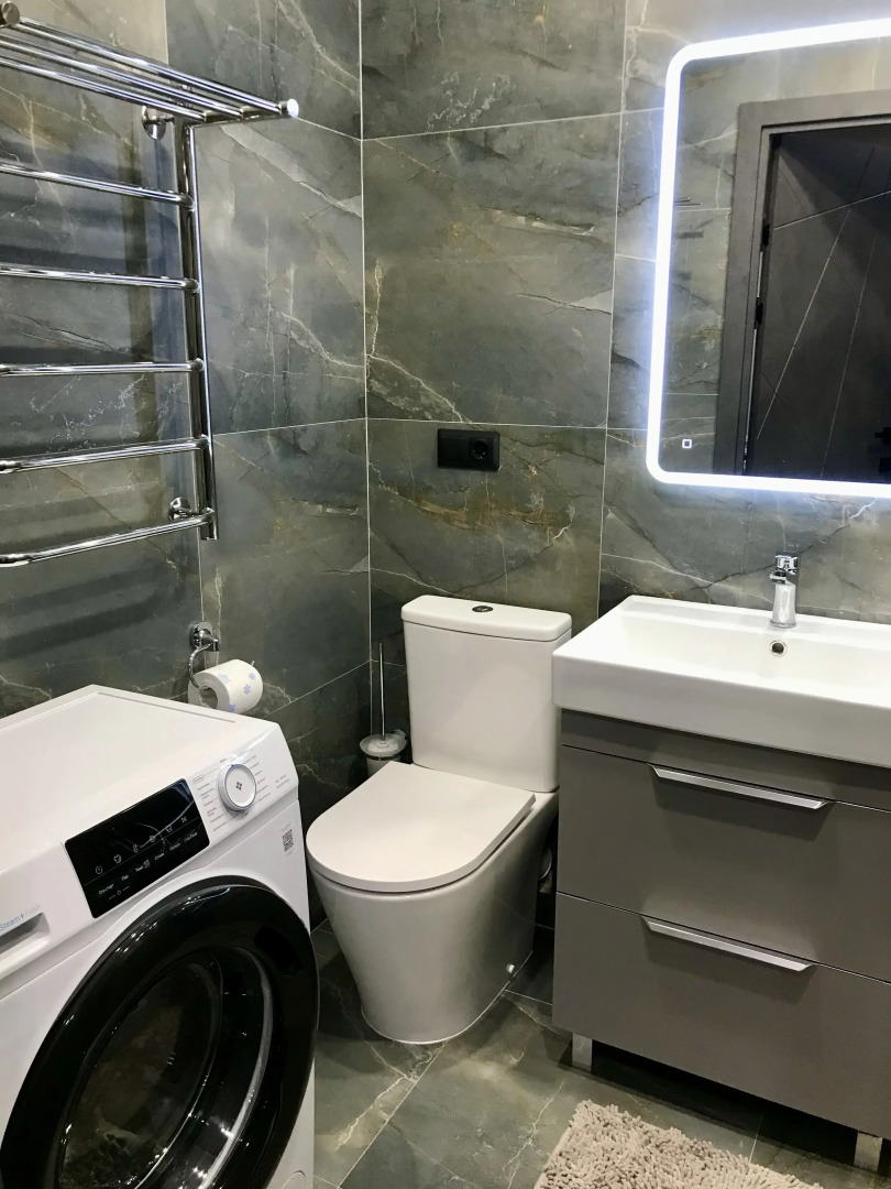 Квартира Евродвушка с евроремонтом и прекрасным видом на поля и шоссе