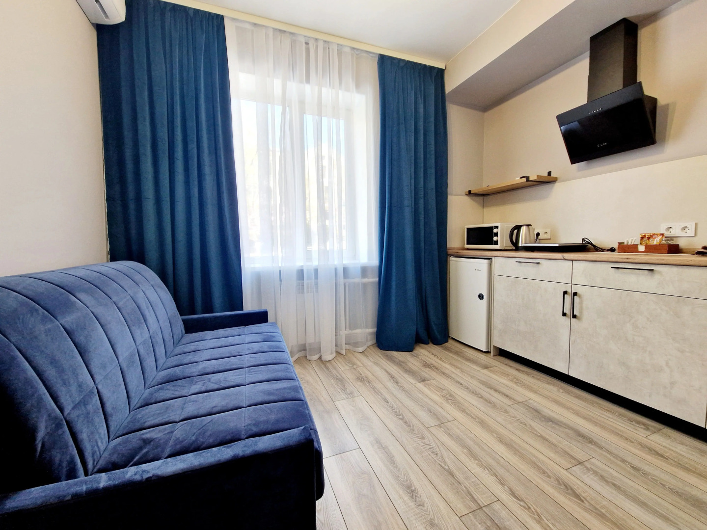 Квартира Алеутская 12а студия В