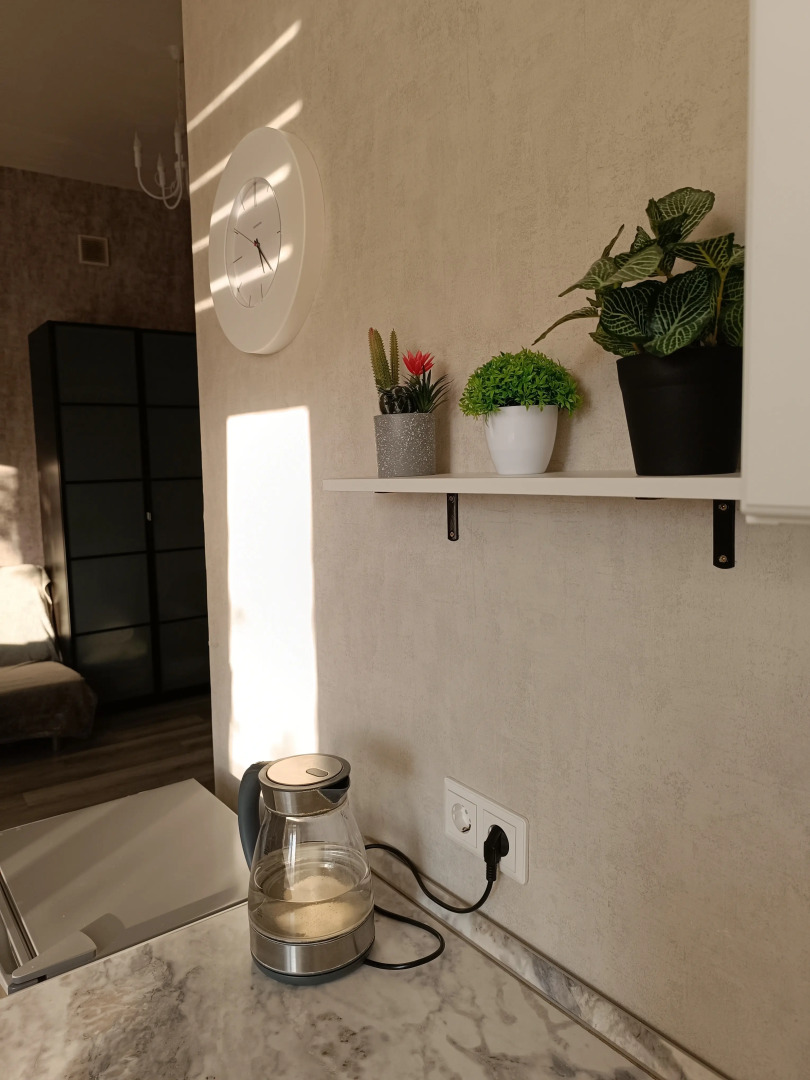 Квартира студия у набережной реки Волги