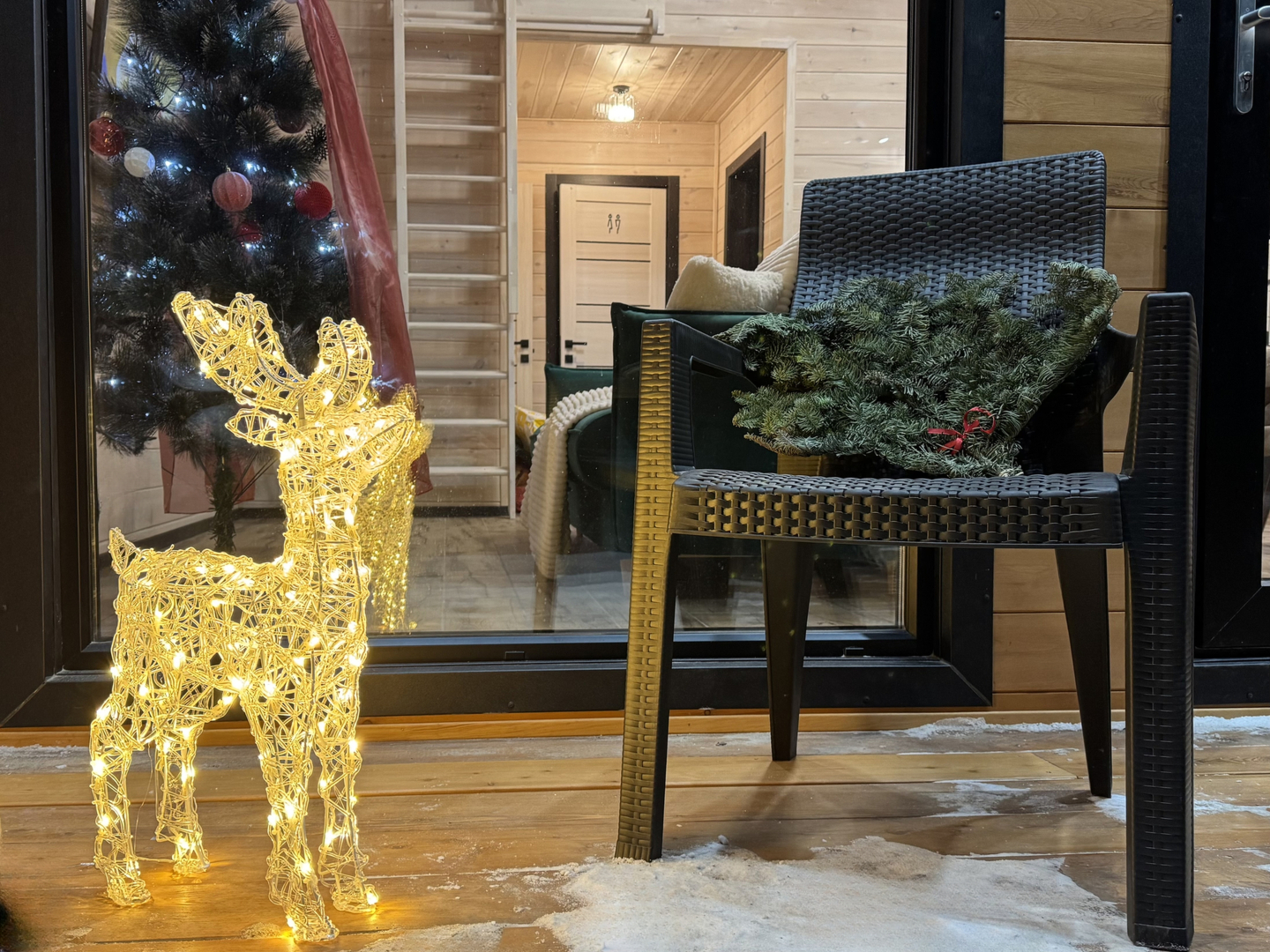 Гостевой дом Барн & Чан Современный дом с фурако в новом поселке