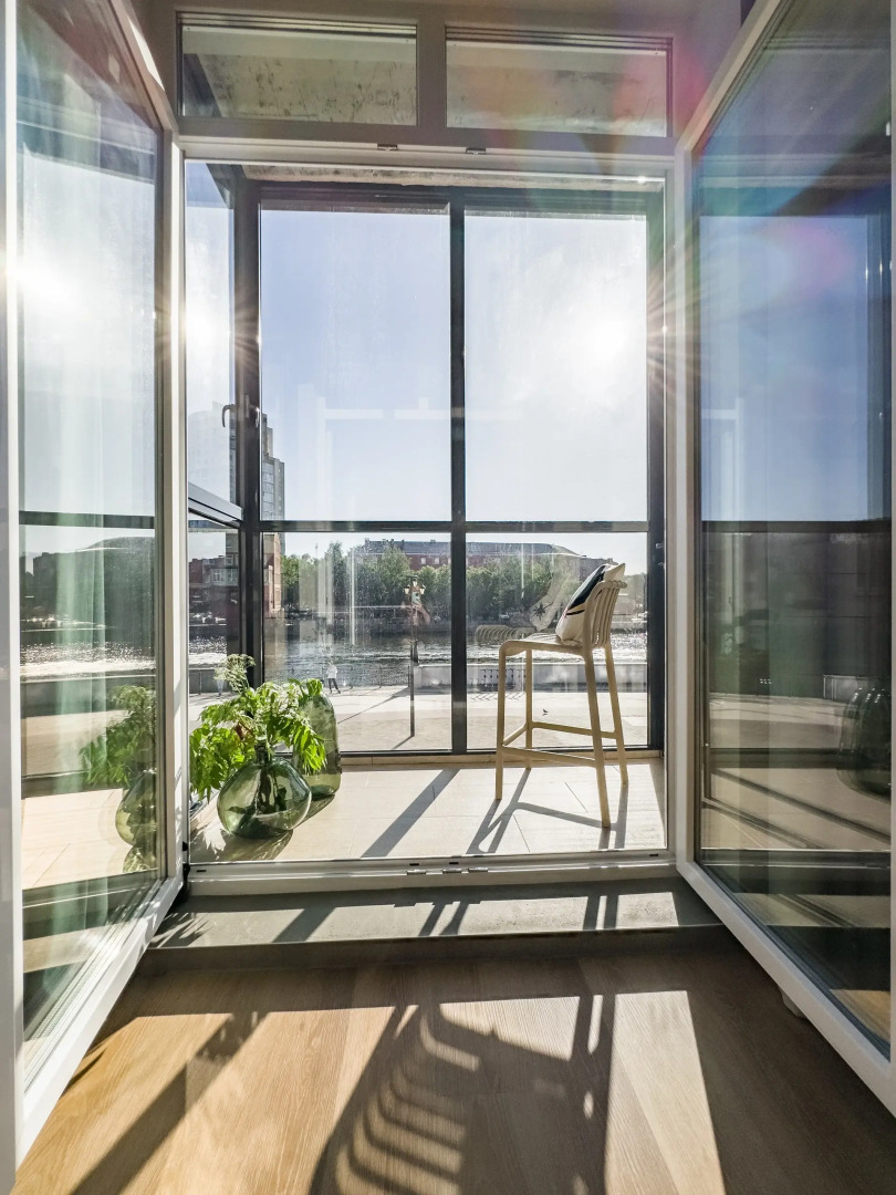 Квартира Апартамент С ВИДОМ НА РЕКУ в ЖК Рыбная Деревня