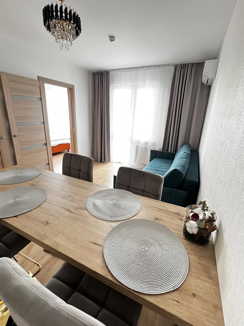 Квартира Новая с Кроватью King Size у Октябрьской